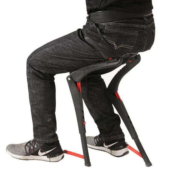 Tragbarer, faltbarer Exoskelett-Stuhl für Outdoor-Sportarten