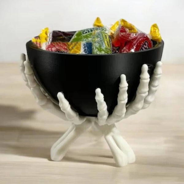 Gotische Skeletthände Halloween Süßigkeitenschale