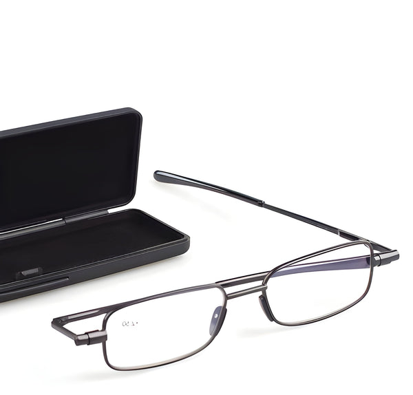 Kompakte faltbare Lesebrille für Damen und Herren