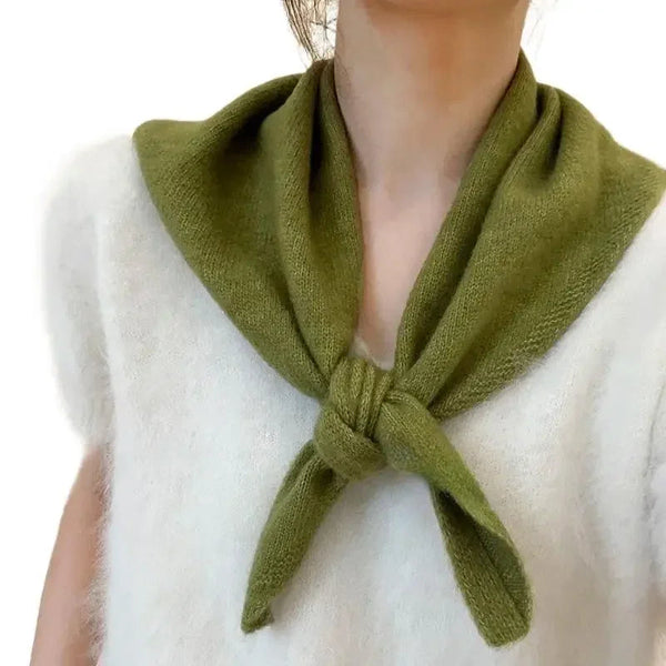 Koreanischer Strickschal für Damen im Winter