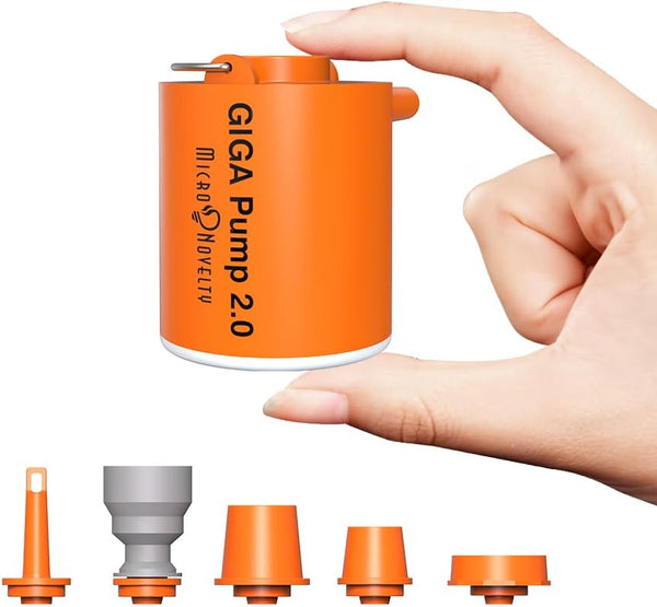 Kompakte Mini-Luftpumpe für unterwegs
