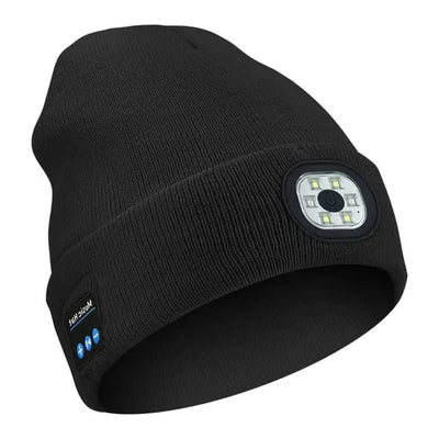 3-in-1 Bluetooth-Mütze mit integrierten Kopfhörern und Mikrofon