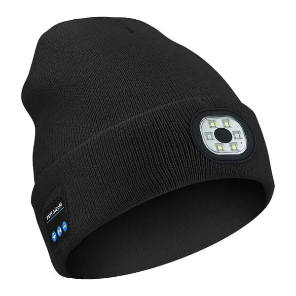 3-in-1 Bluetooth-Mütze mit integrierten Kopfhörern und Mikrofon