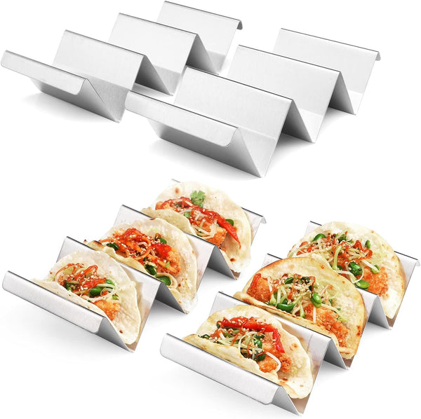 Edelstahl Taco-Halter für 3 Tacos