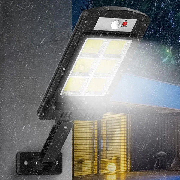 Solarbetriebene LED-Außenleuchte