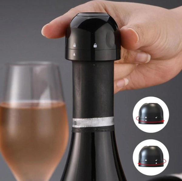 Silikon-Verschluss für Wein-, Bier- und Champagnerflaschen