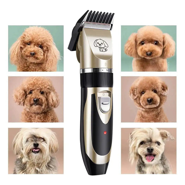 Leises Fellschneide-Set für Hunde