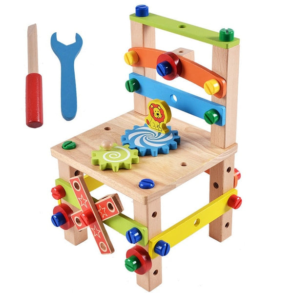 Pädagogisches Montessori-Holzspielzeug für Vorschulkinder