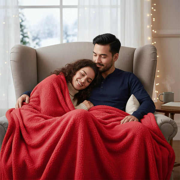 Wasserdichte Kuscheldecke für Paare