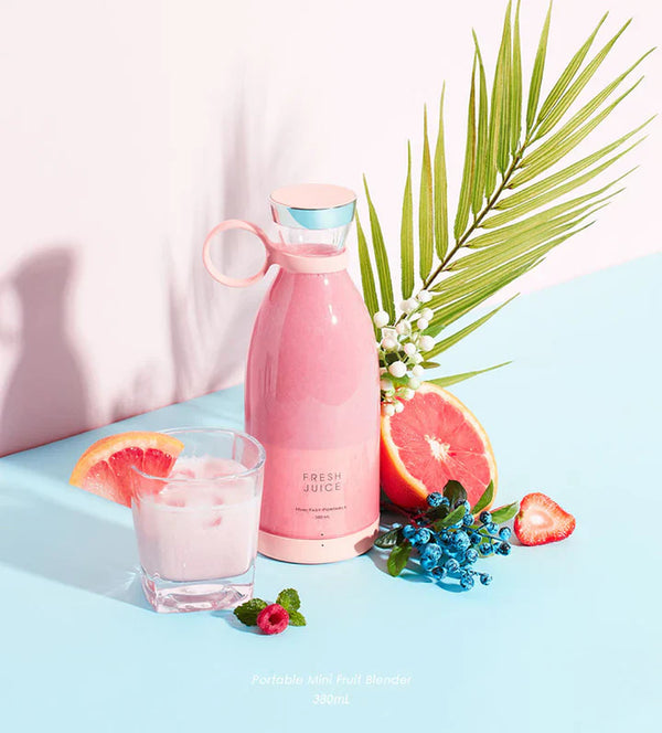 Tragbarer Entsafter und Mini-Smoothie-Mixer mit USB-Ladefunktion