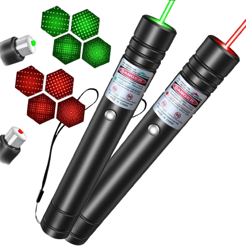 Leistungsstarker grüner Laserpointer mit hoher Reichweite