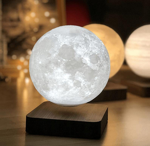 Magnetisch schwebende Mondlampe
