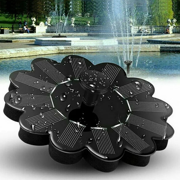 Blumenförmiger Wasserbrunnen für Teiche und Pools