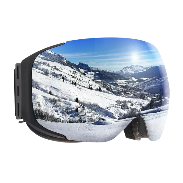 Hochwertige Skibrille mit Linsenset