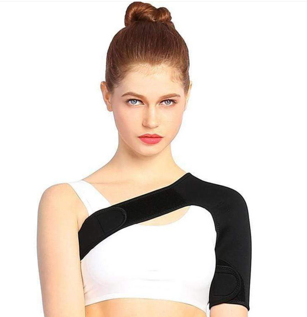 Schulter-Kompressionsbandage für Damen mit Stützriemen