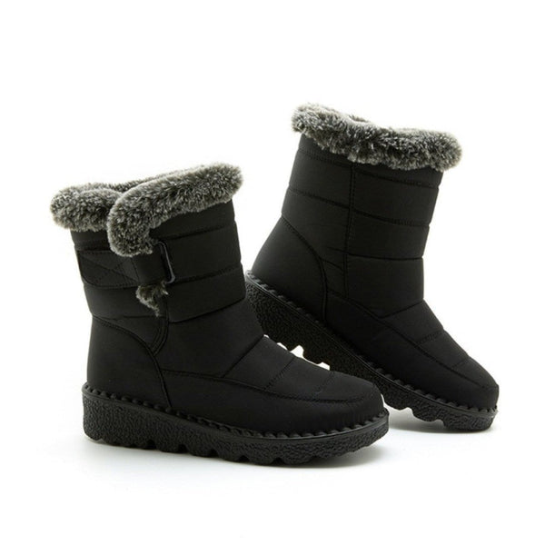 Wasserdichte Damen-Schneestiefel mit Absatz