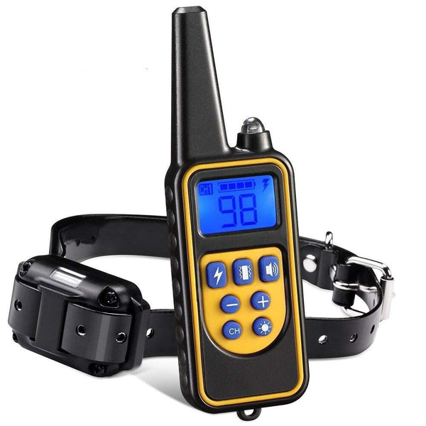 Elektrisches Hunde-Trainingshalsband mit 800m Reichweite