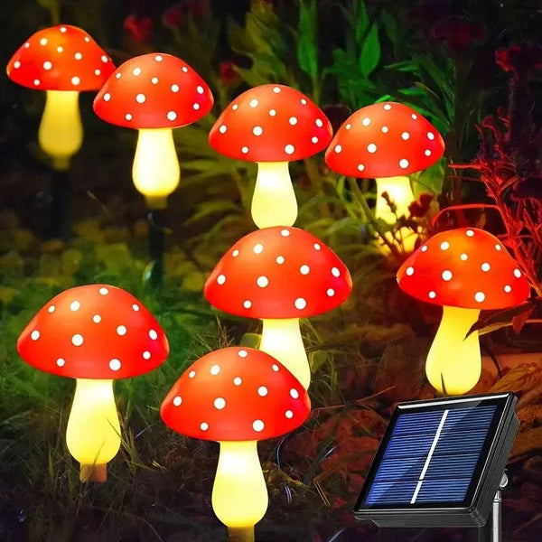 Dekorative LED-Solarleuchten für den Außenbereich