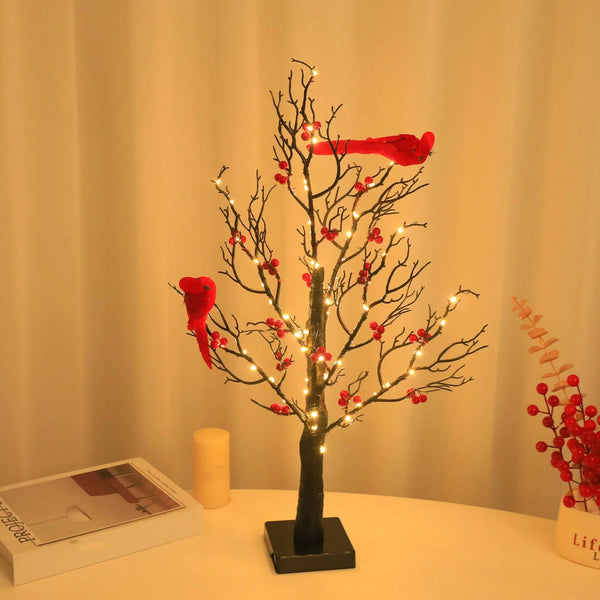 Leuchtender dekorativer Baum