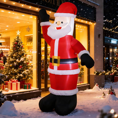 Weihnachtsmann-Dekoration für den Außenbereich