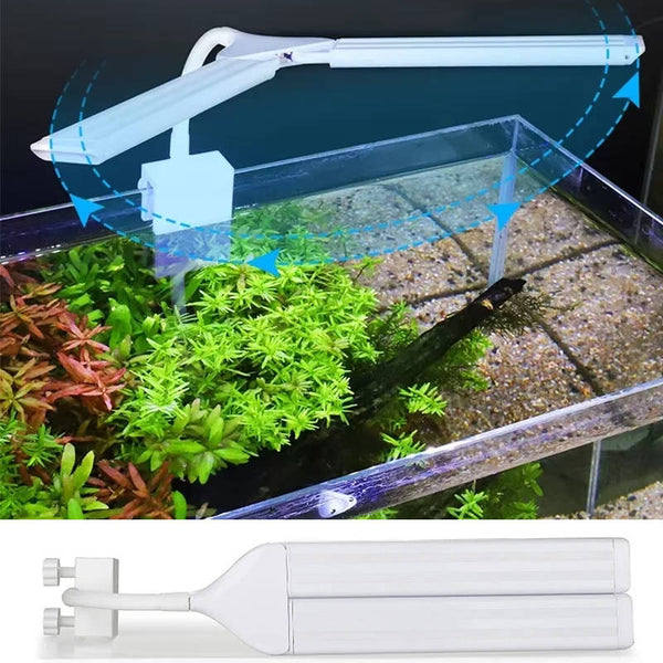 Superhelle LED-Aquarium-Klemmlampe mit Vollspektrum für Fischbecken und Wasserpflanzenwachstum