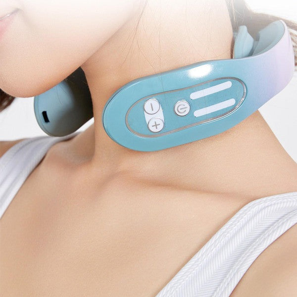 EMS Nacken-Akupunktur-Lymphdrainage-Massagegerät