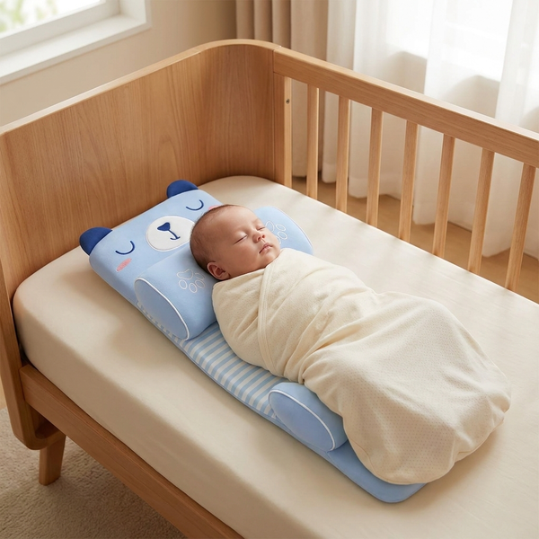 Ergonomisches Kopfstützkissen für Babys