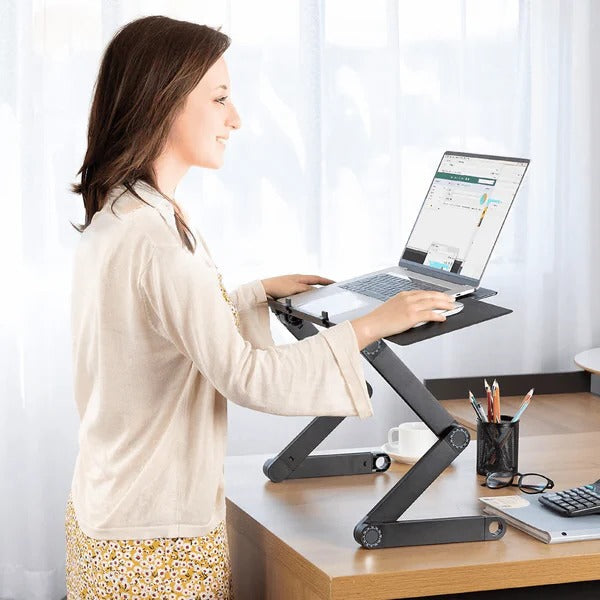Ergonomischer Laptop-Ständer für verbesserten Komfort