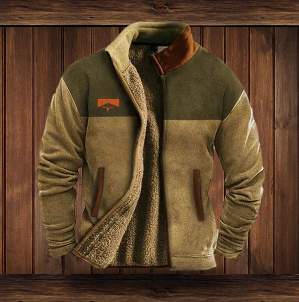 Herren Outdoor Fleecejacke