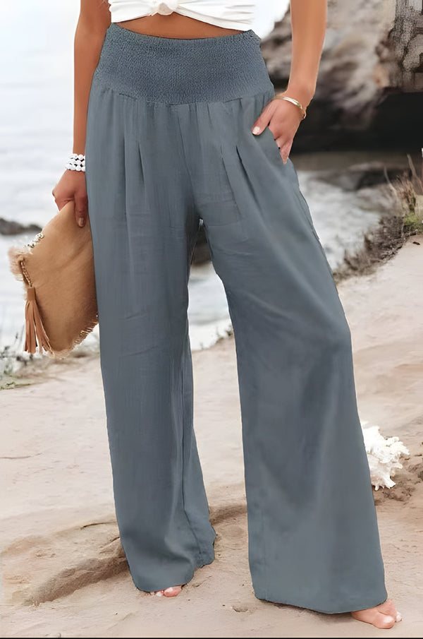 Bequeme Damen-Leinenhose