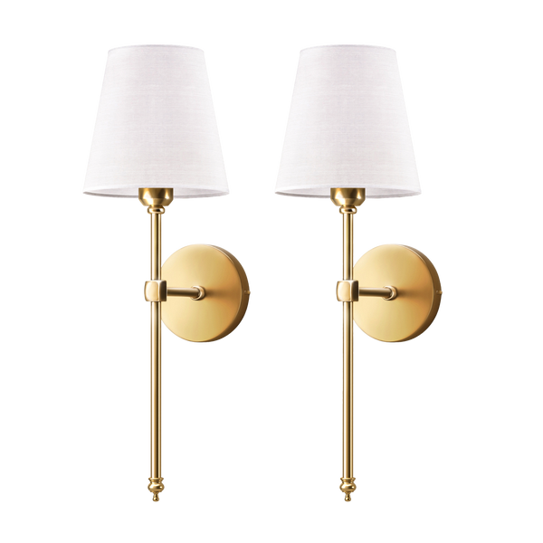 Elegante kabellose Wandleuchten