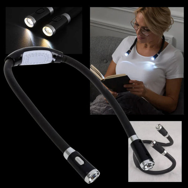 LED-Nackenleselampe für freihändiges Lesen
