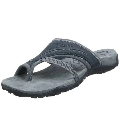 Bequeme Damen-Sandalen mit Kreuzriemen für den Alltag