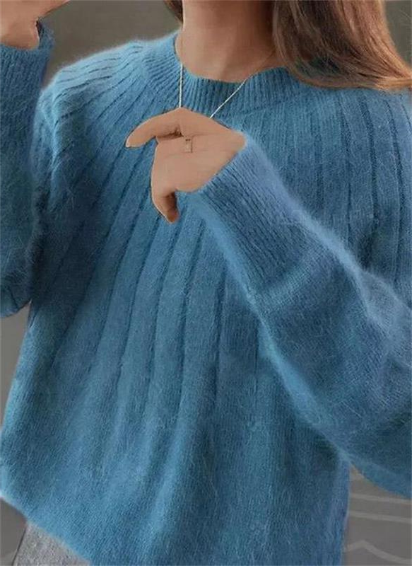 Luxuriöser, weicher Kaschmir-Strickpullover für Damen – Warm und hochwertig