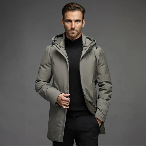 Wasserdichter, gefütterter Herren-Winterparka