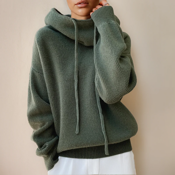 Damen-Rollkragenpullover aus feiner Merinowolle