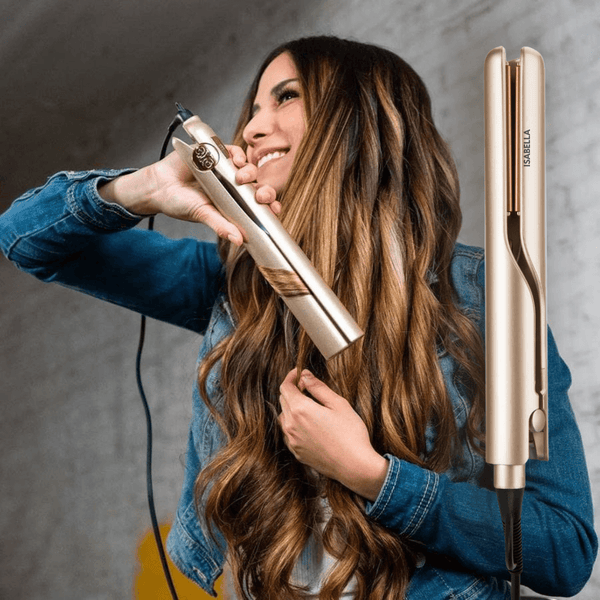 2-in-1 Haarstyler und Lockenstab