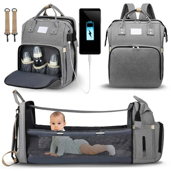 Eltern-Rucksack für Baby-Grundausstattung