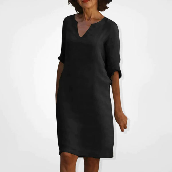 Sommerkleid mit V-Ausschnitt