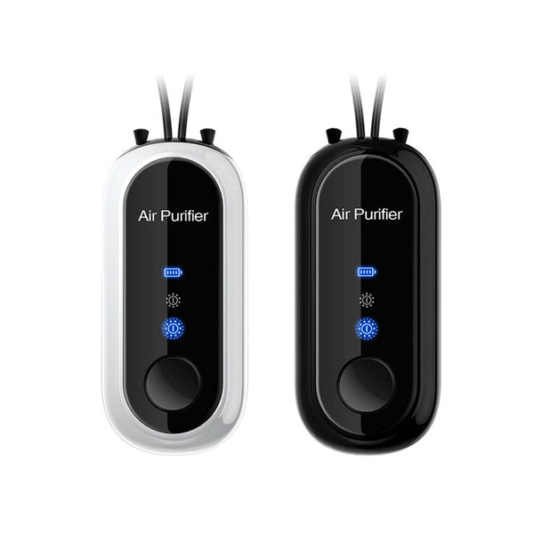 Persönlicher Mini-Luftreiniger-Halskette | Tragbarer Luftreiniger mit USB-Ladefunktion