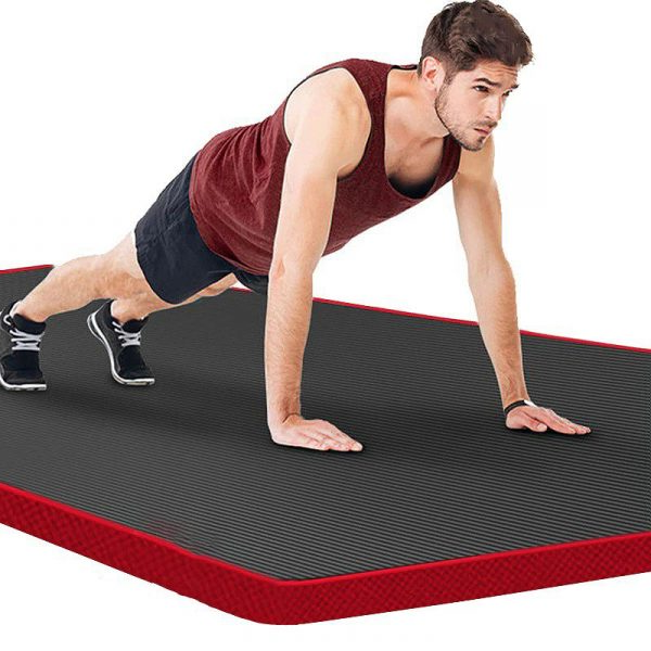 Hochdichte, rutschfeste Fitness- und Yogamatte für Herren – Ideal für Gym und Heimtraining