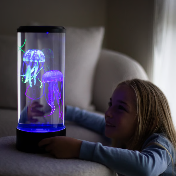 LED Quallen-Lavalampe und Aquarium für Kinder und Erwachsene - Ideales Geburtstagsgeschenk für Aquarienliebhaber