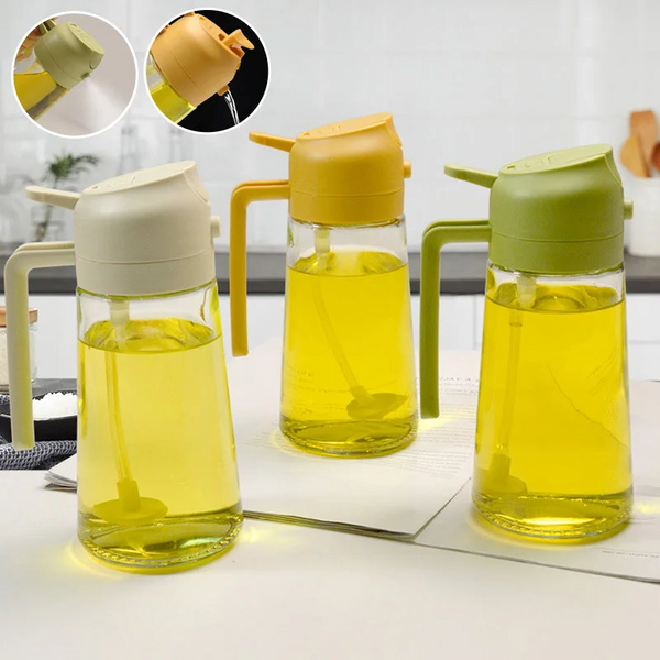 2-in-1 Glas-Ölsprüher und -Spender