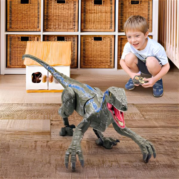 Ferngesteuerter Dinosaurier mit realistischen Bewegungen