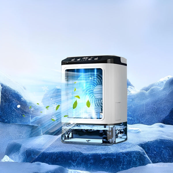 Tragbare Mini-Klimaanlage für den Schreibtisch