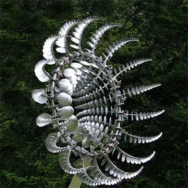 Neues rostfreies, magisches kinetisches Windspiel aus Metall