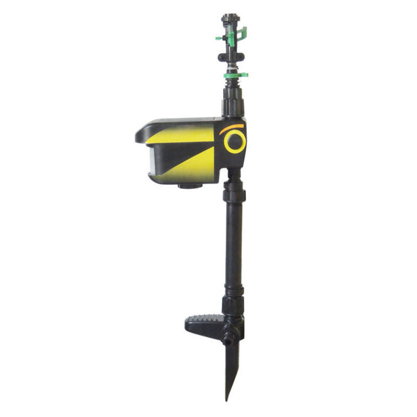 Solarbetriebener bewegungsaktivierter Sprinkler zur Wildtierabwehr