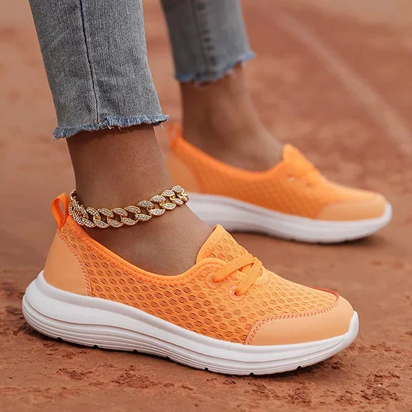 Bequeme orthopädische Damen-Schuhe mit weicher Mesh-Sohle