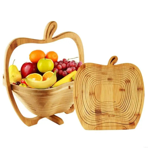 Zusammenklappbarer Obstkorb und Schneidebrett