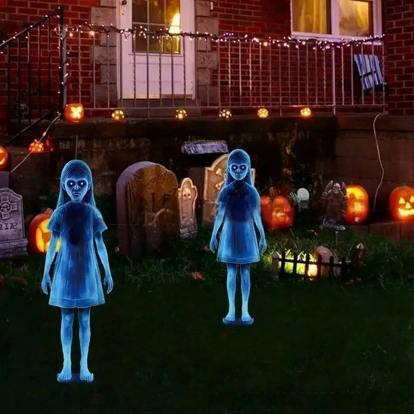 Beleuchtete Geister Halloween-Dekoration für den Außenbereich